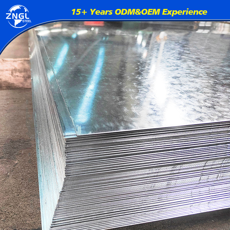 Galvanized steel plate